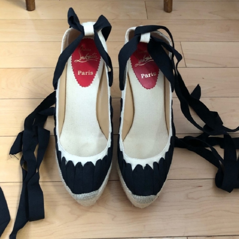 💝Louboutin wedges